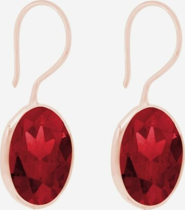 Boucles d'oreilles Gemshine en rouge