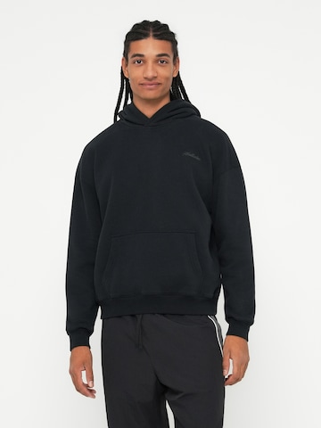 HOLLISTER Mikina - Čierna: predná strana