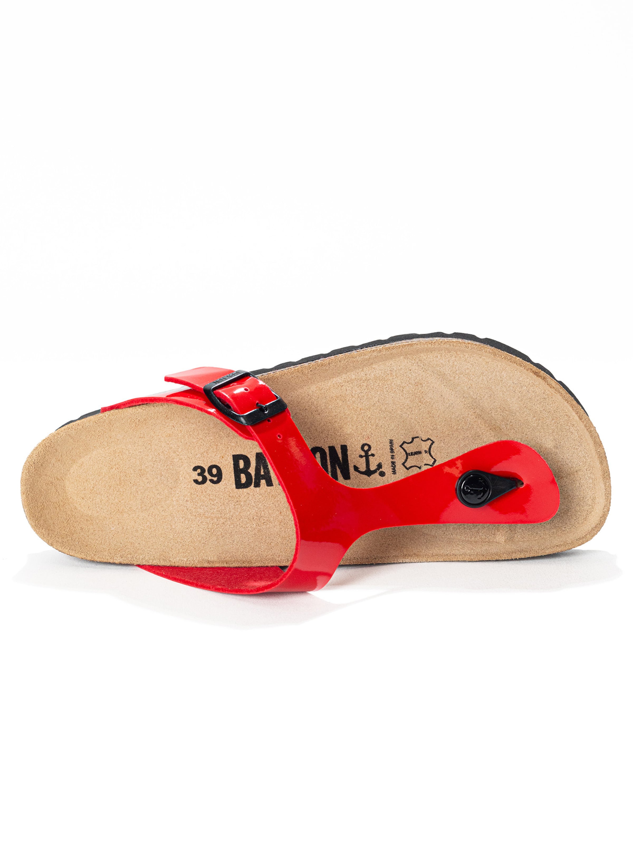 Bayton Босоножки через палец 'Mercure' в Красный