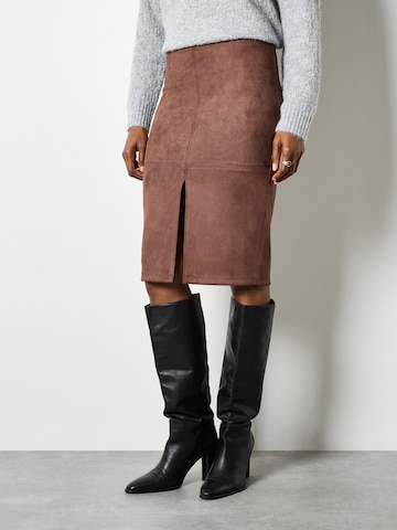 Jupe ' ' Apricot en marron