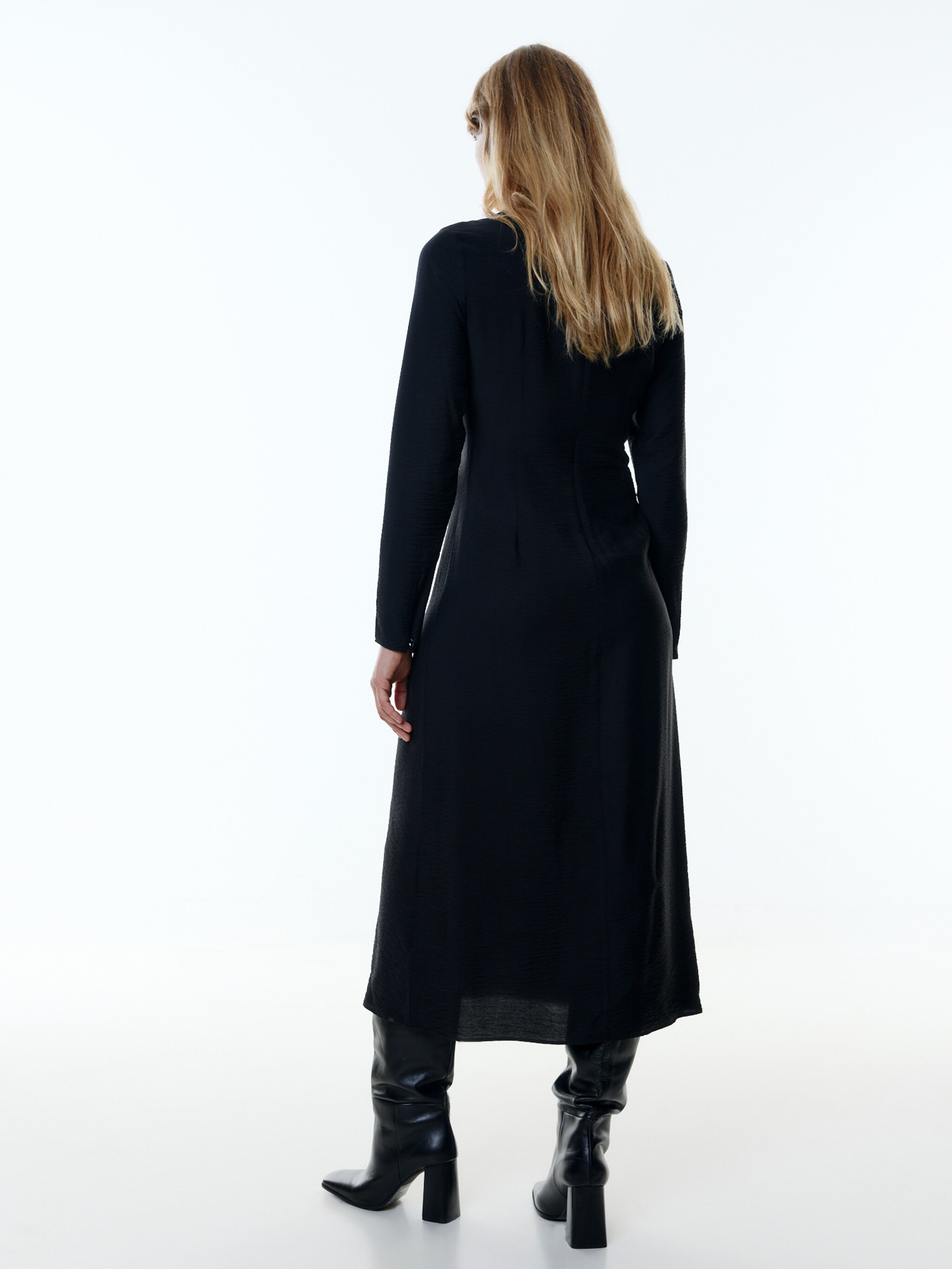 EDITED Producten Jurk 'Vika' Zwart