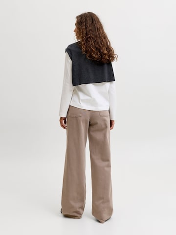 JJXX Wide Leg Jeans 'JXTOKYO' in Braun