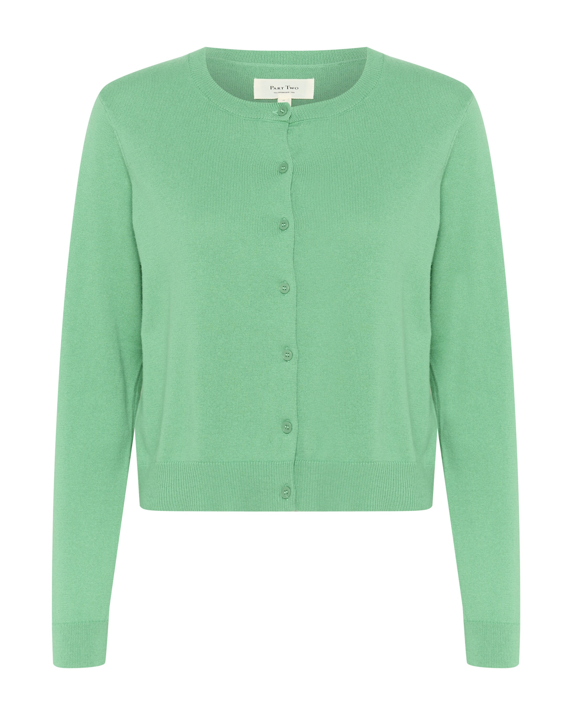 Part Two Cardigan i grøn: forside