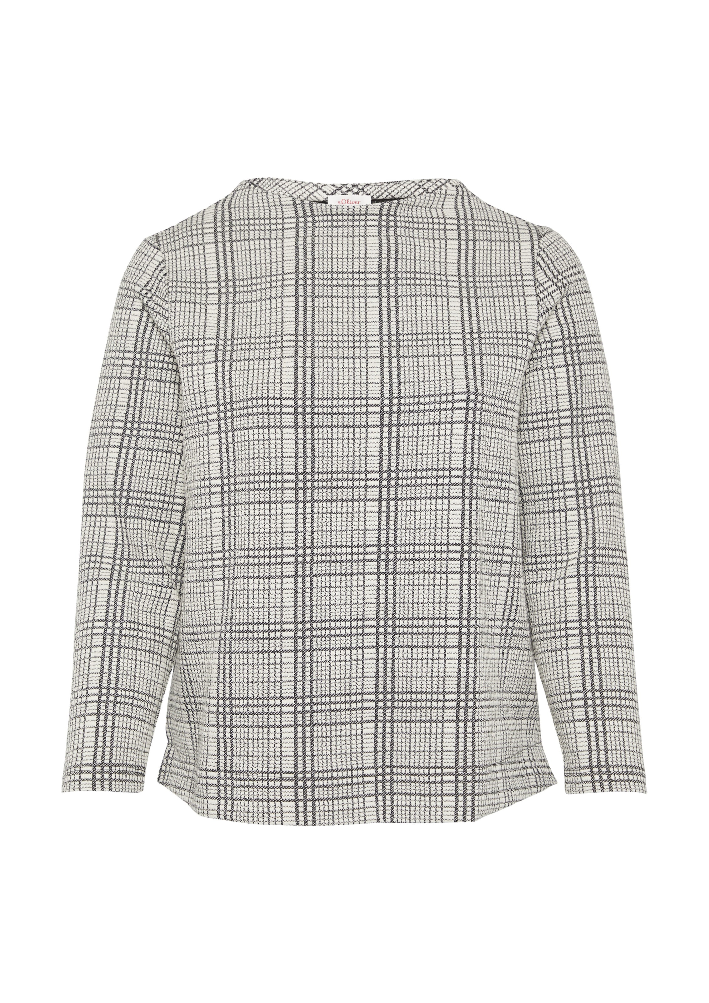 s.Oliver Red Label Plus Sweatshirt in Beige: Vorderseite