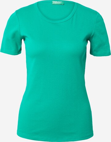 UNITED COLORS OF BENETTON - Camisa em verde: frente