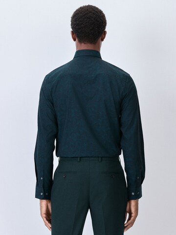 Next - Ajuste regular Camisa en verde