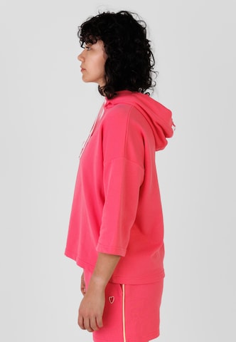 Kleinigkeit Bluzka sportowa w kolorze różowy
