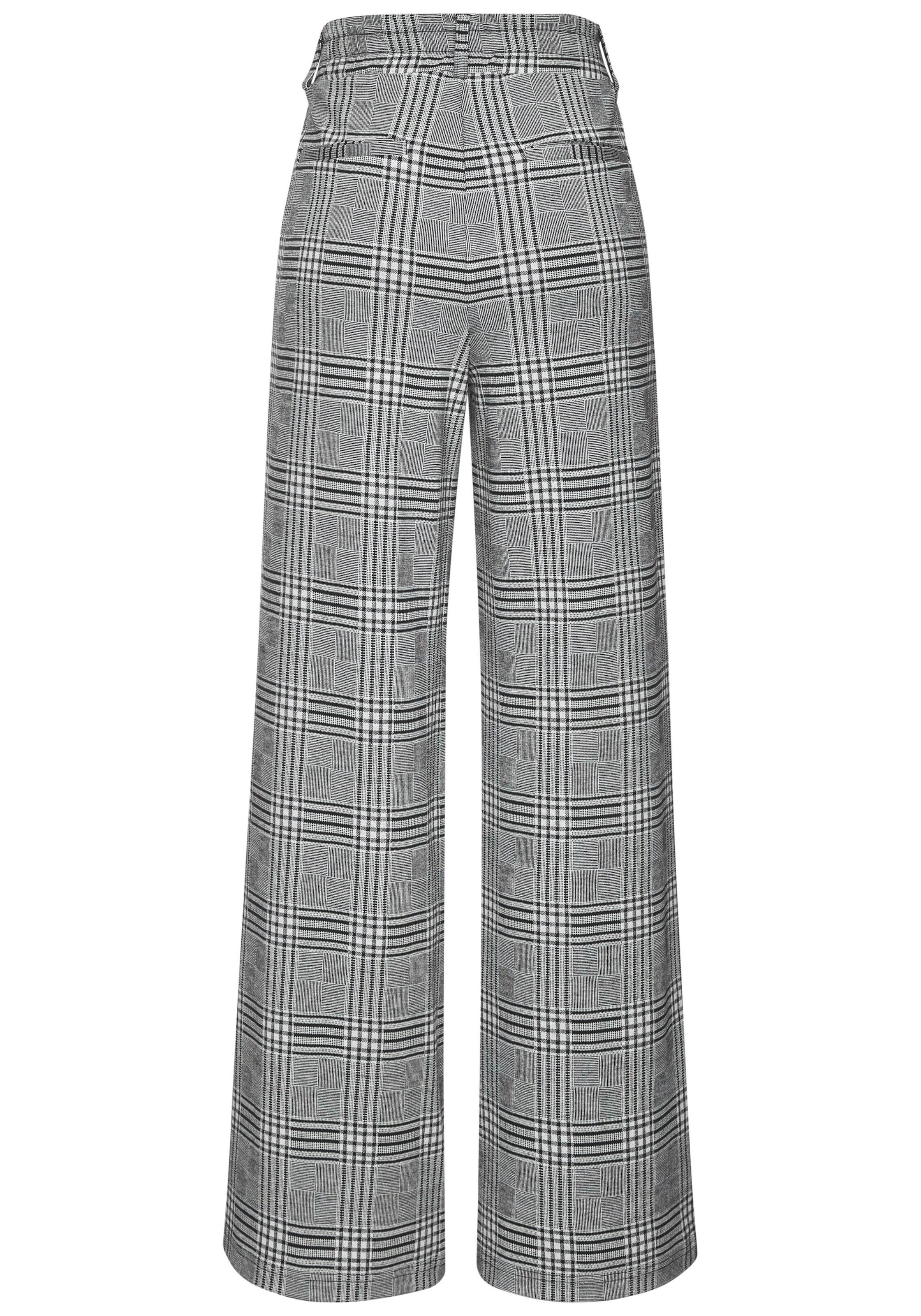 LASCANA Loose fit Pleat-Front Pants in Black