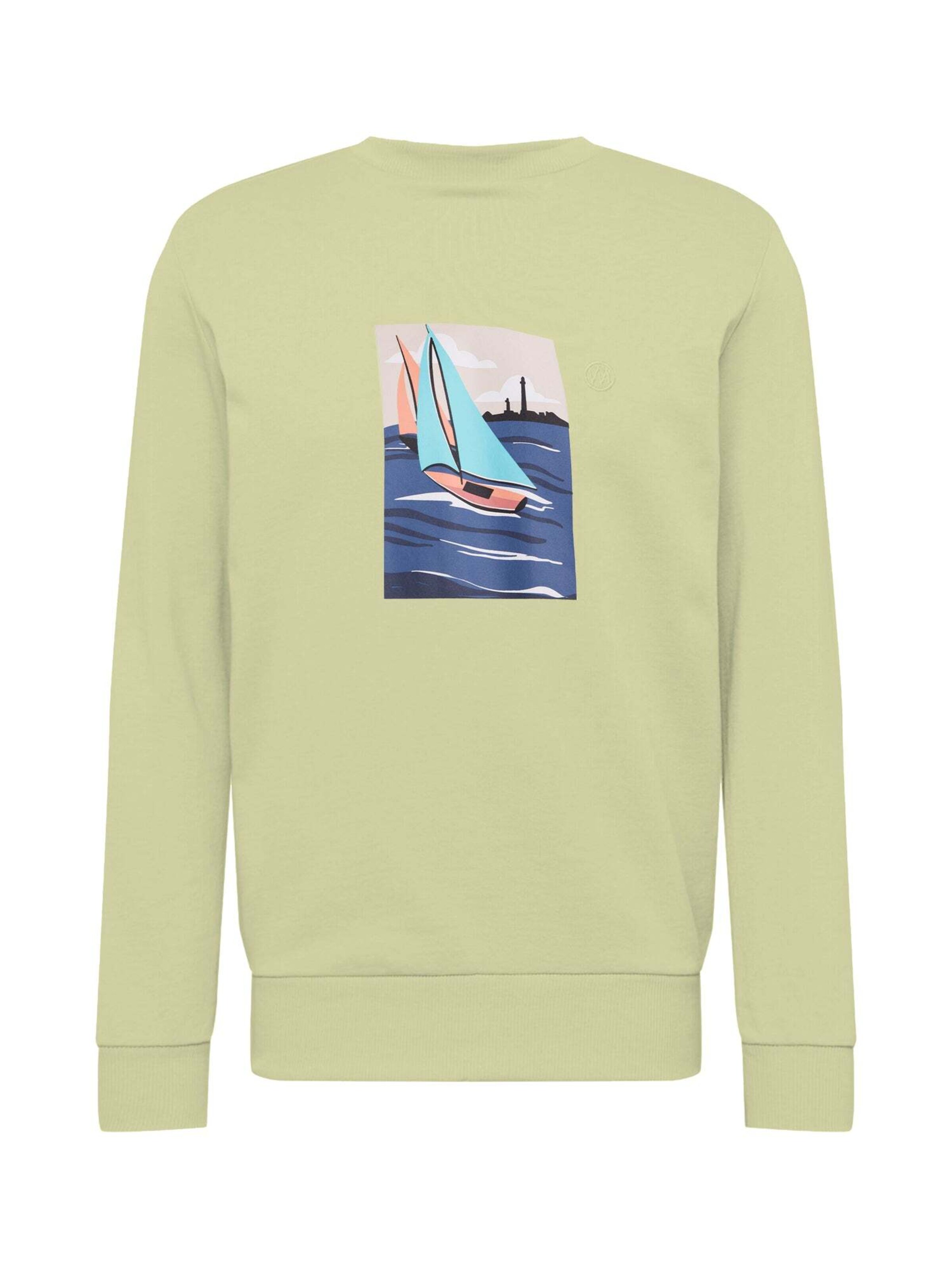 Sweat-shirt 'View Sail' WESTMARK LONDON en vert : devant