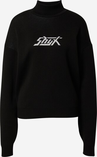 SHYX Pullover 'Corvin' in hellgrau / schwarz, Produktansicht