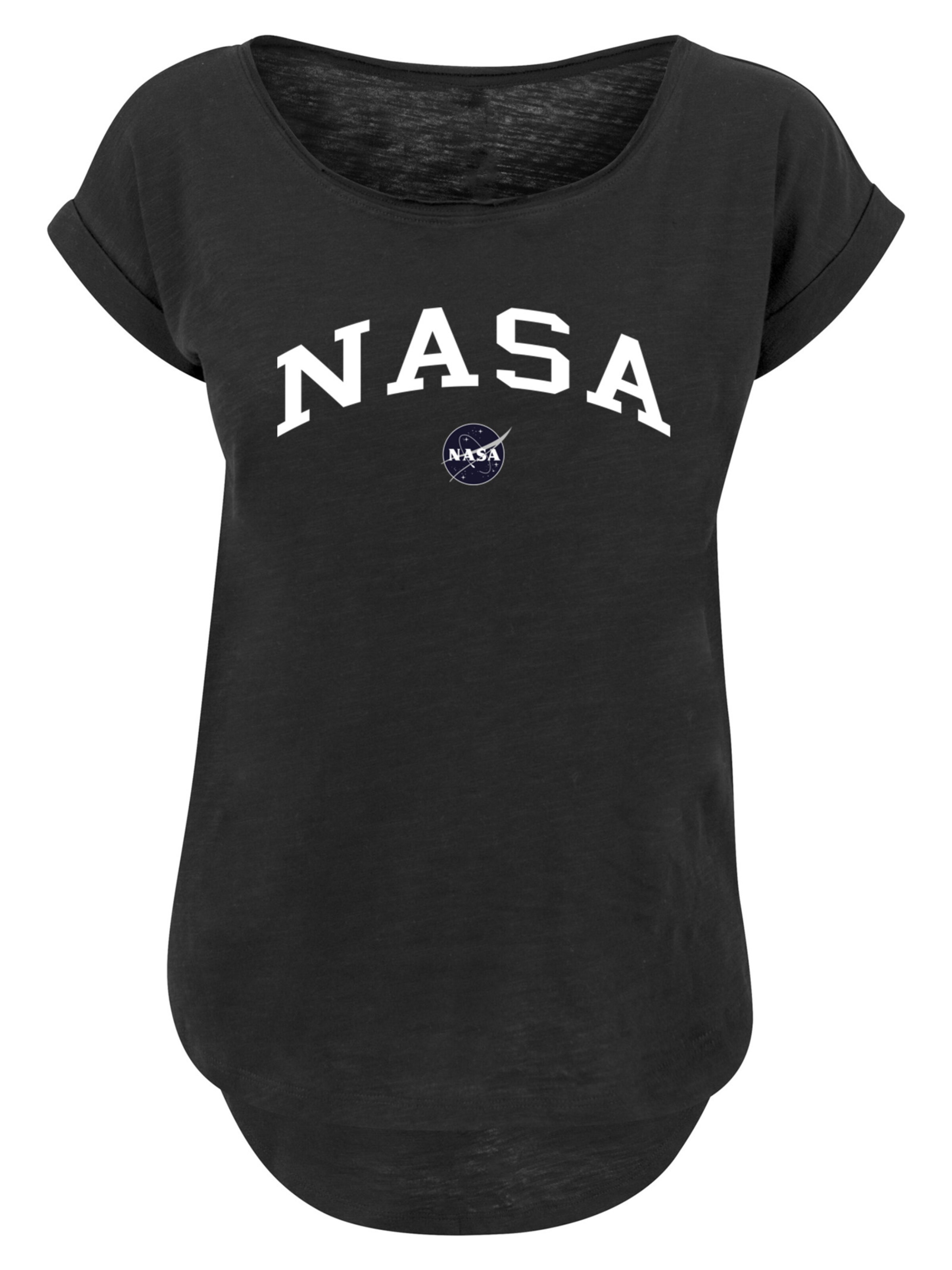F4NT4STIC T-Shirt 'Nasa' in navy / schwarz / weiß, Produktansicht