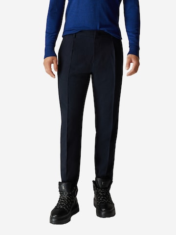 BOGNER Slimfit Hose 'James' in Blau: Vorderseite