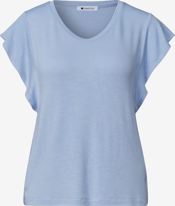 STREET ONE Shirt in Blue: front