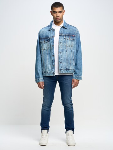 BIG STAR Slimfit Jeans 'Martin' in Blauw