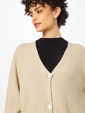 Rich & Royal Knit Cardigan in Beige