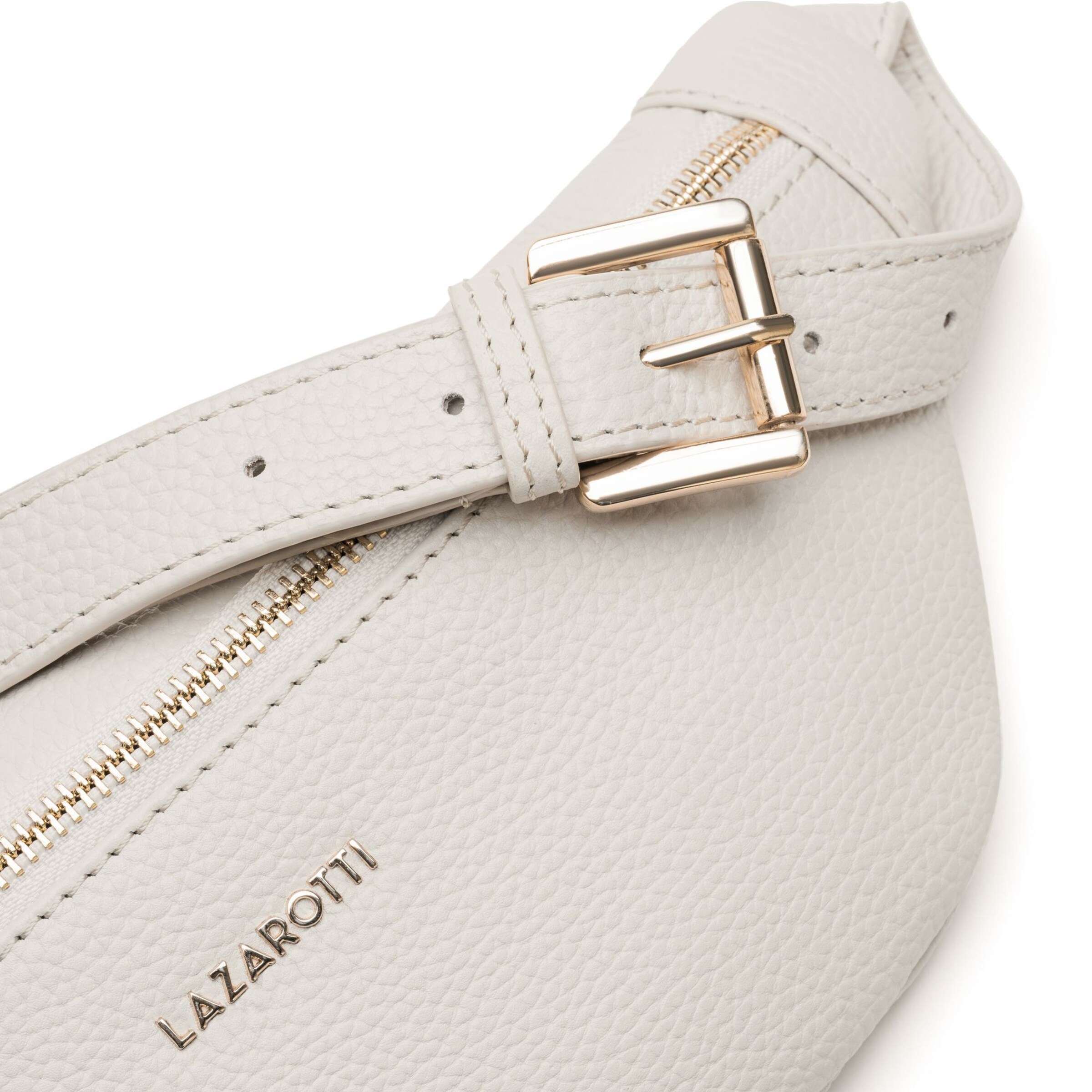 Lazarotti Belt bag 'Bologna Leather' in White