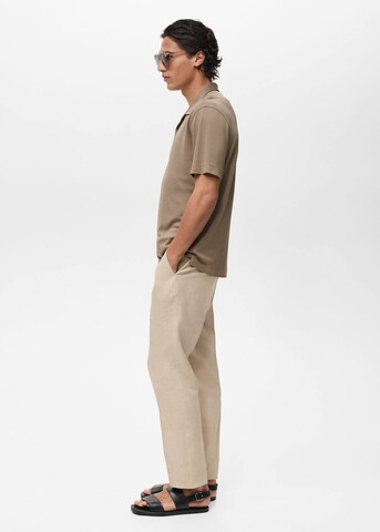 MANGO MAN Shirt 'Carlp' in Brown