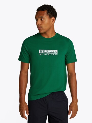 TOMMY HILFIGER Shirt in Green: front