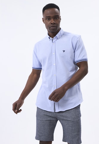 Regular fit Camicia di Felix Hardy in blu: frontale