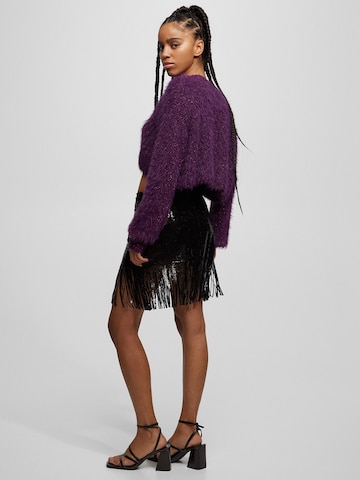 Pull&Bear Sweater in Purple