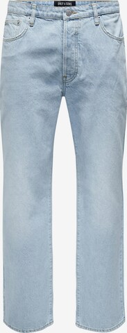 Loosefit Jeans 'Fade' di Only & Sons in blu: frontale