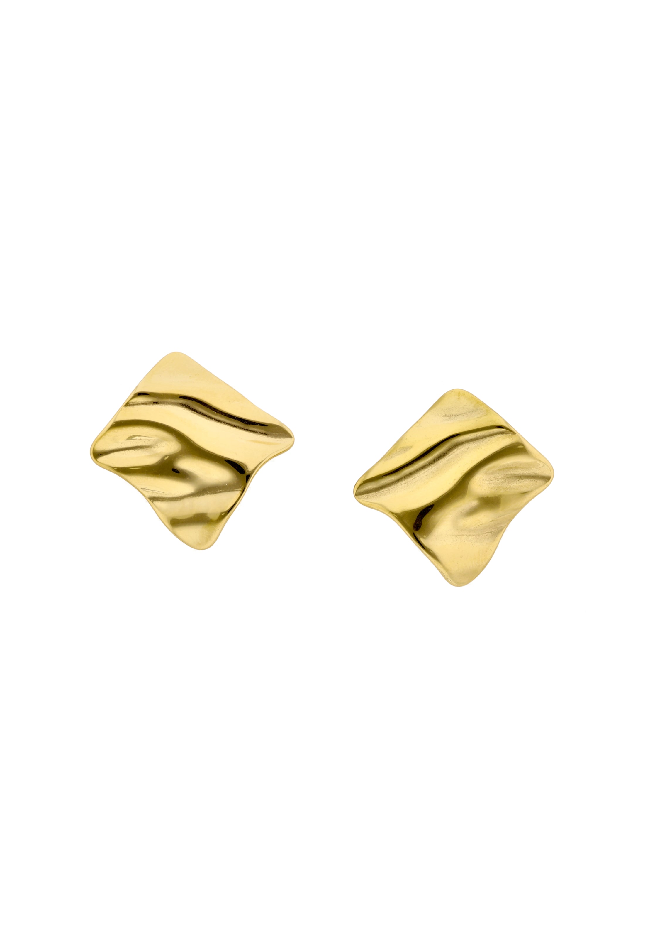 IZIA Earrings in Gold: front