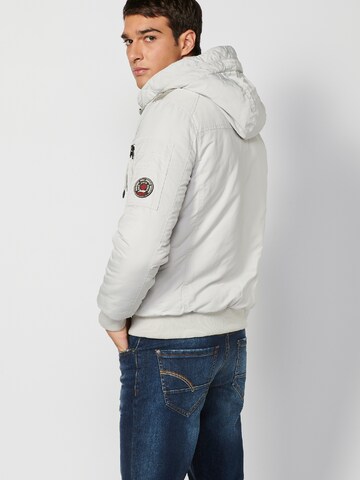 KOROSHI Between-Season Jacket 'Jägerin' in Grey