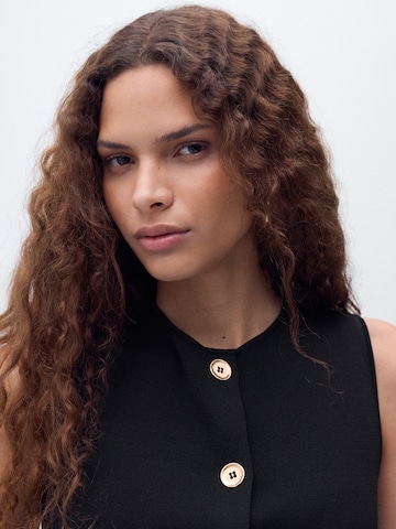 MANGO Gebreide bodywarmer 'YOLANDO' in Zwart
