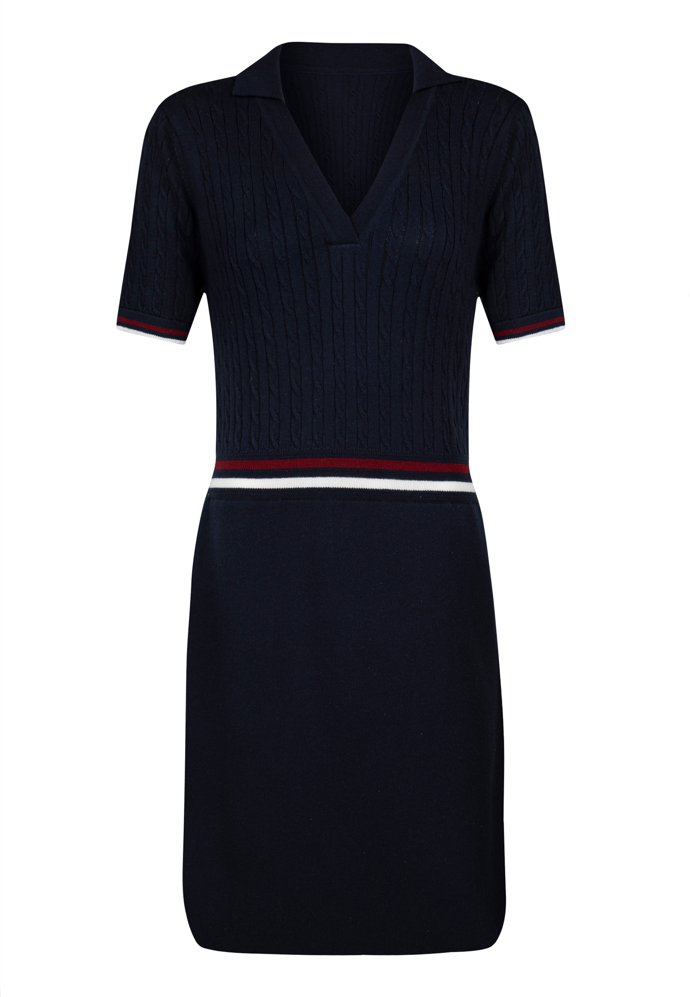 Felix Hardy Pletené šaty - Modrá: predná strana