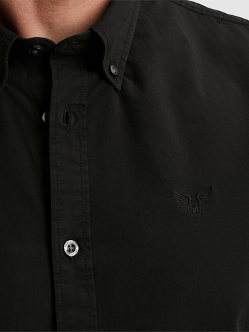 PME Legend Regular fit Overhemd 'American Classic shirt' in Zwart