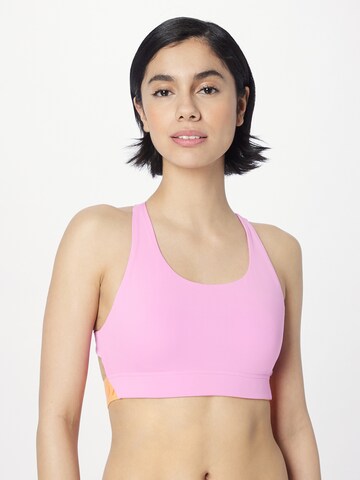 ROXY Bustier Sports-BH 'MOVES' i pink: forside