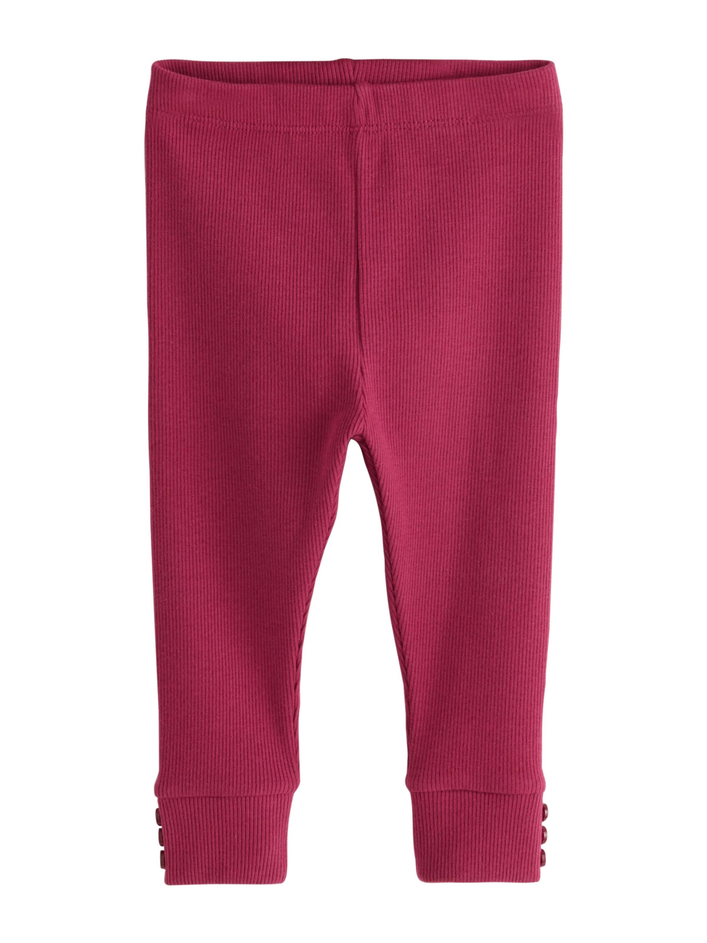 Skinny Leggings de la Next pe roșu: față