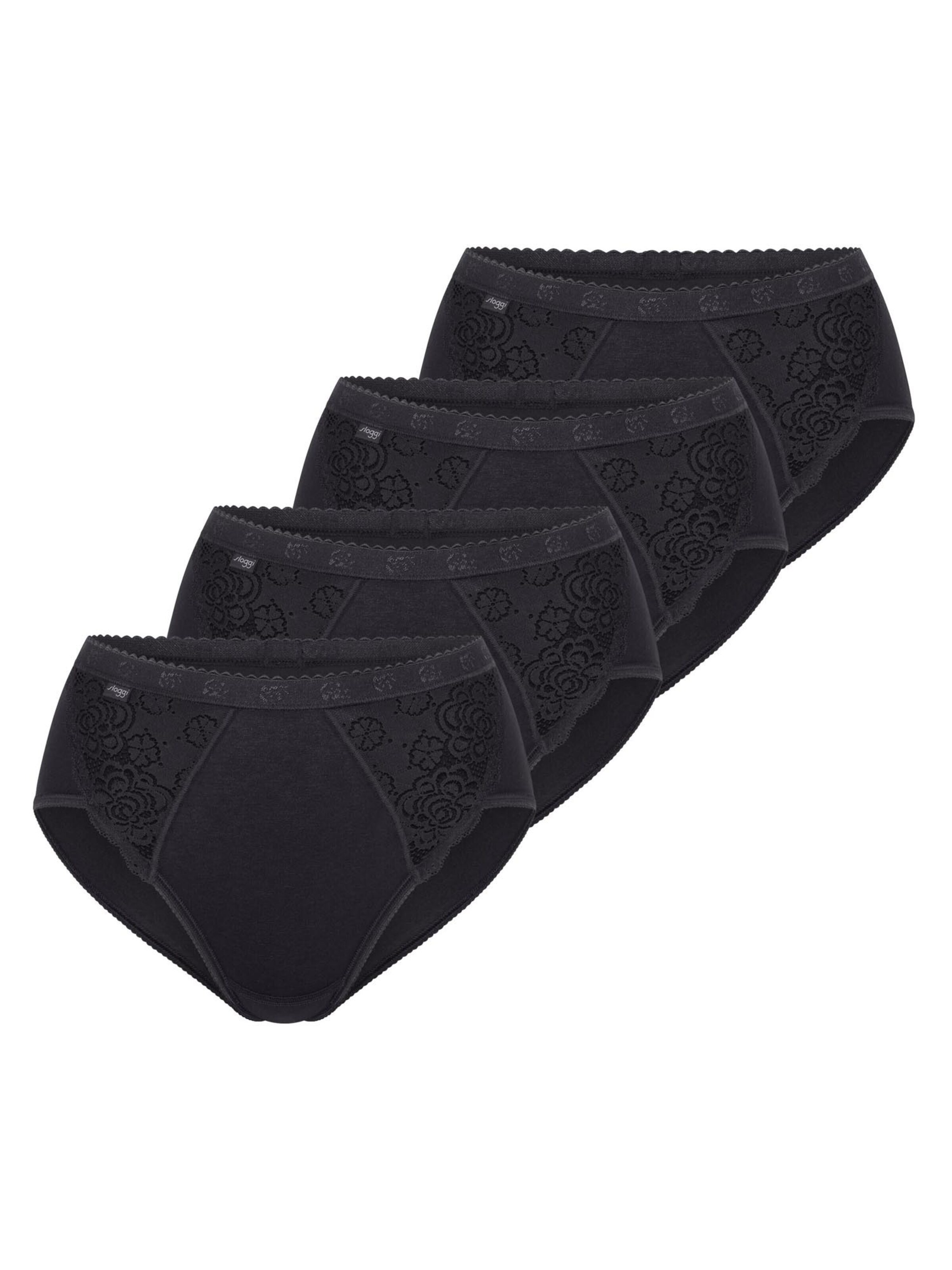 SLOGGI Slip 'Chic'‌‌ in Schwarz: Vorderseite
