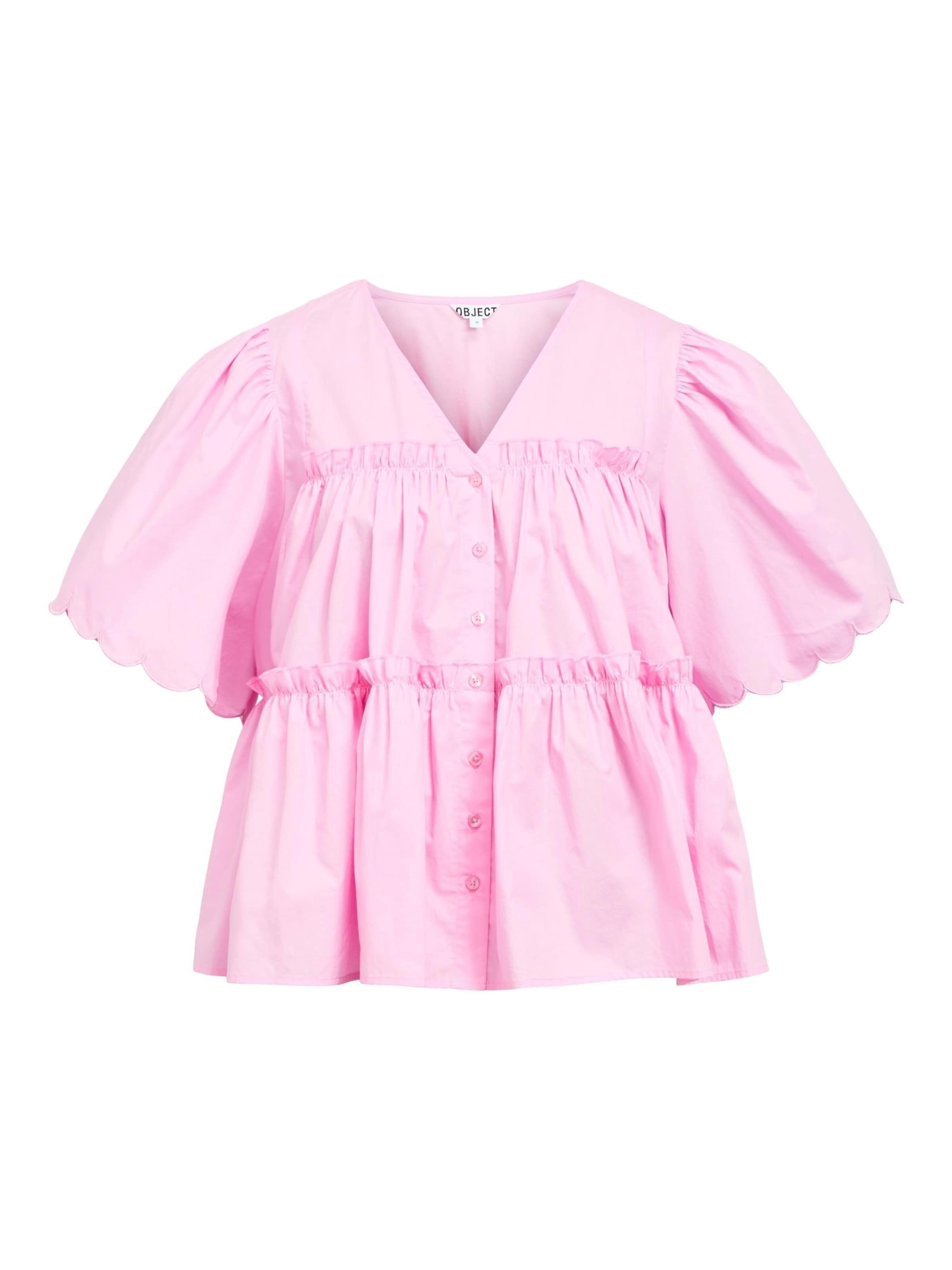 OBJECT Bluse 'OBJHope' in Pink: Vorderseite