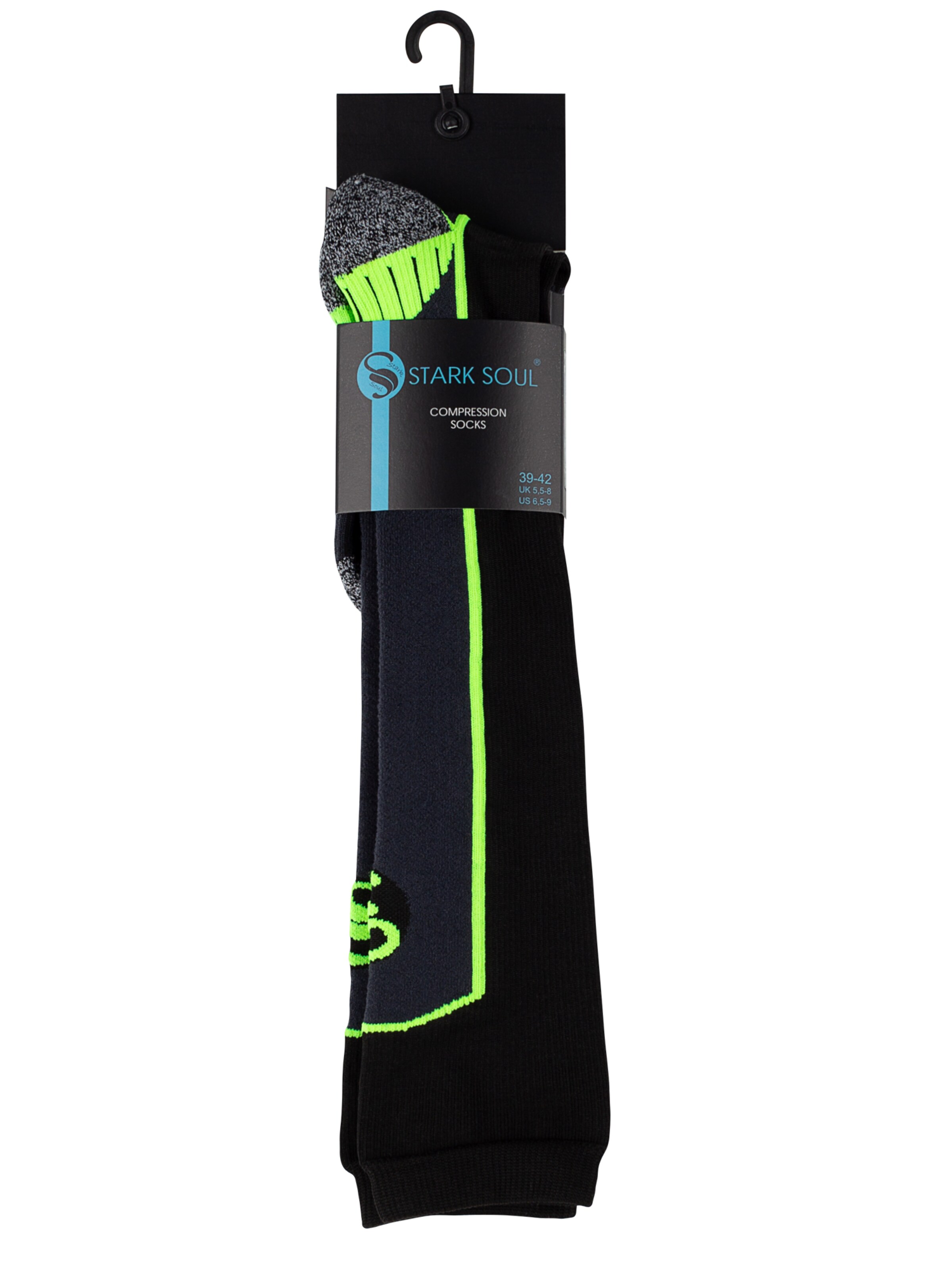 Calzino sportivo di Stark Soul in nero