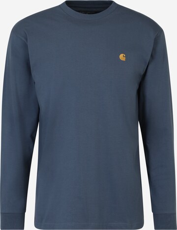 Carhartt WIP Sweatshirt 'Chase' in Blau: predná strana