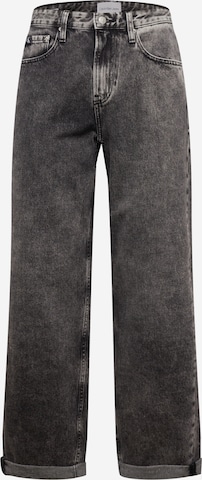 Loosefit Jeans de la Calvin Klein Jeans pe gri: față