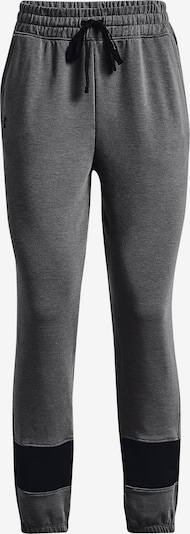 UNDER ARMOUR Workout Pants in Dark grey / Black, Item view