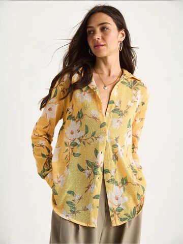 Chemisier Bianco Lucci en jaune