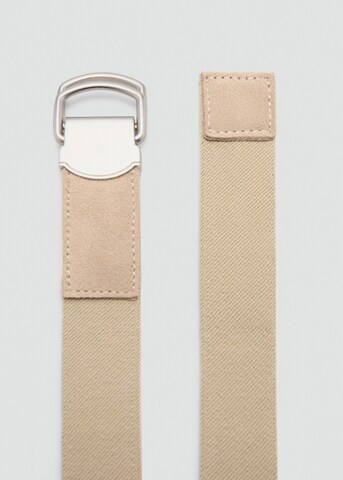 MANGO MAN Belt 'Spring' in Beige