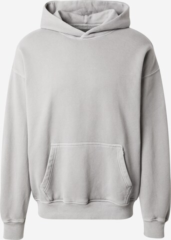Abercrombie & Fitch - Sweatshirt 'ESSENTIAL' em cinzento: frente
