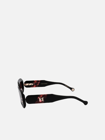 Carolina Herrera - Gafas de sol 'Carolina Herrera HER 0187/S Peach havana 50/22/145 Women Sunglasses' en negro