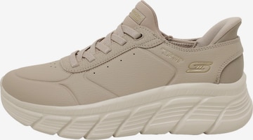SKECHERS Слипоны 'BOBS B FLEX' в Серый: спереди