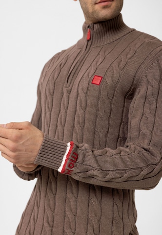 Moxx Paris Sweater in Brown