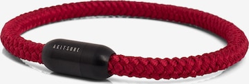 Akitsune Bracelet 'Silvus' in Red: front