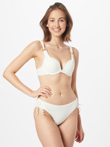 Pantaloncini per bikini 'Broderie' di Hunkemöller in bianco