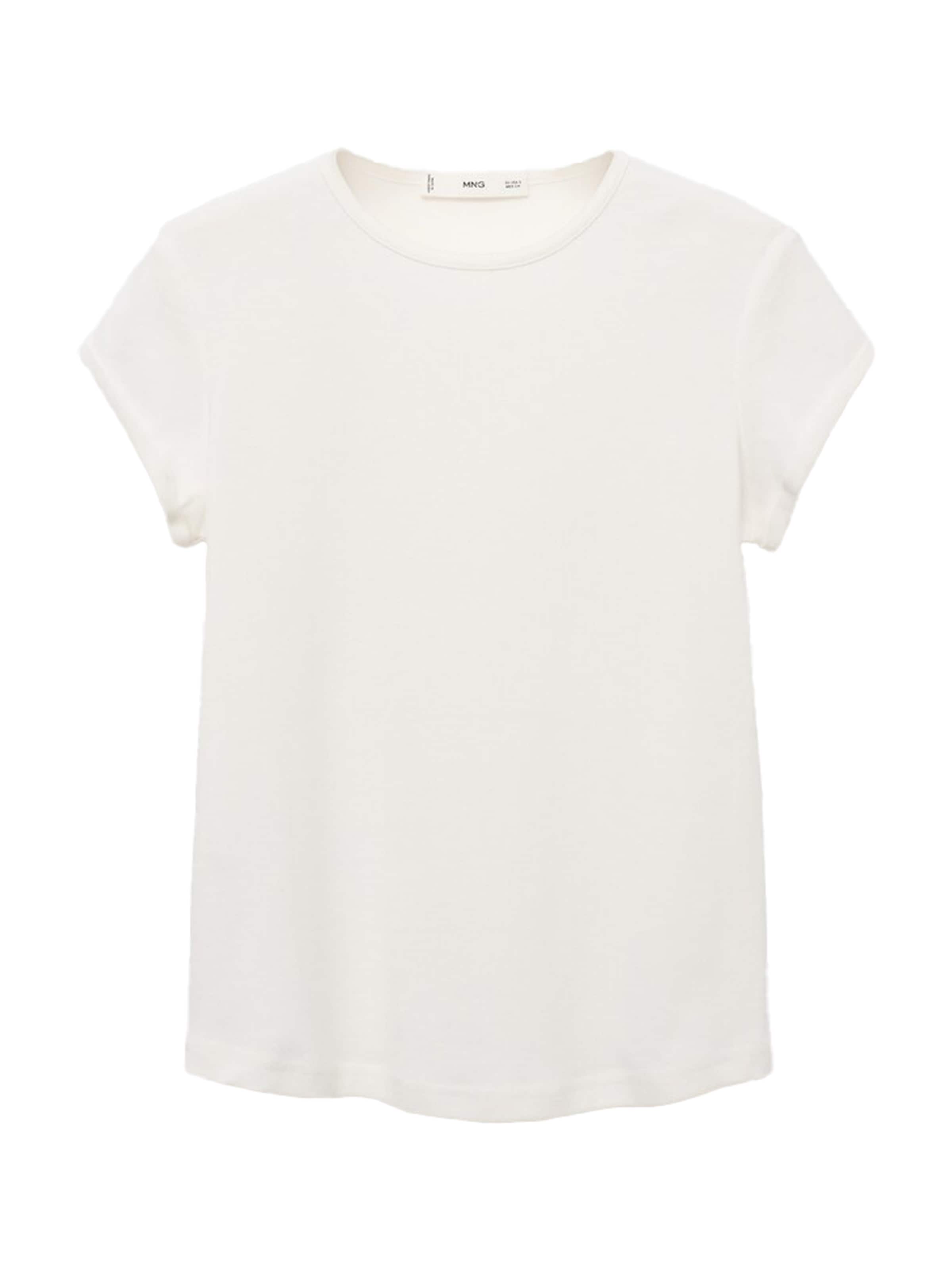 MANGO Koszulka 'JANI' w kolorze biały: przód