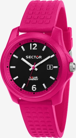 SECTOR Uhr in Pink: front