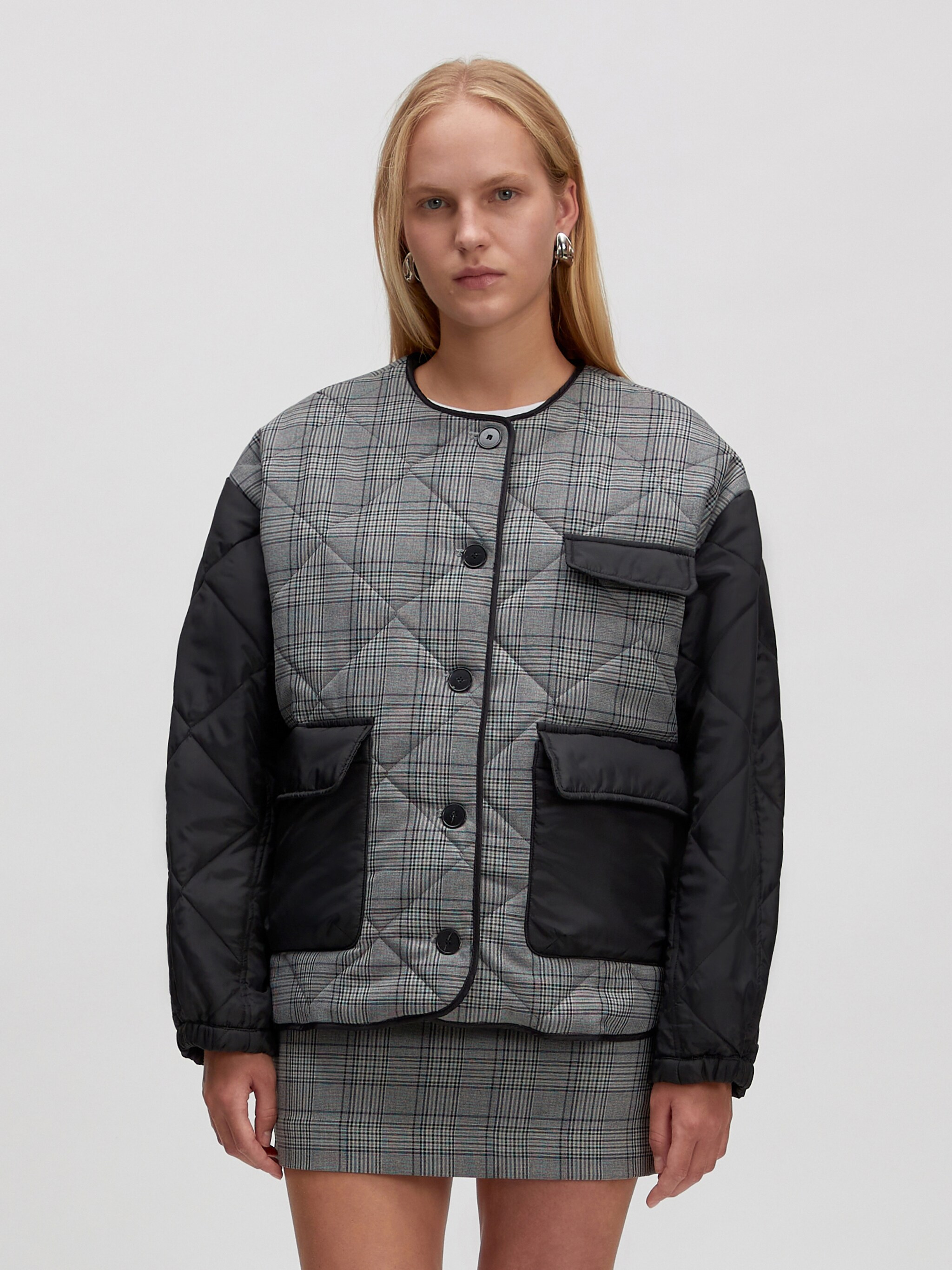 EDITED Produkte Jacke 'Nalu' grau