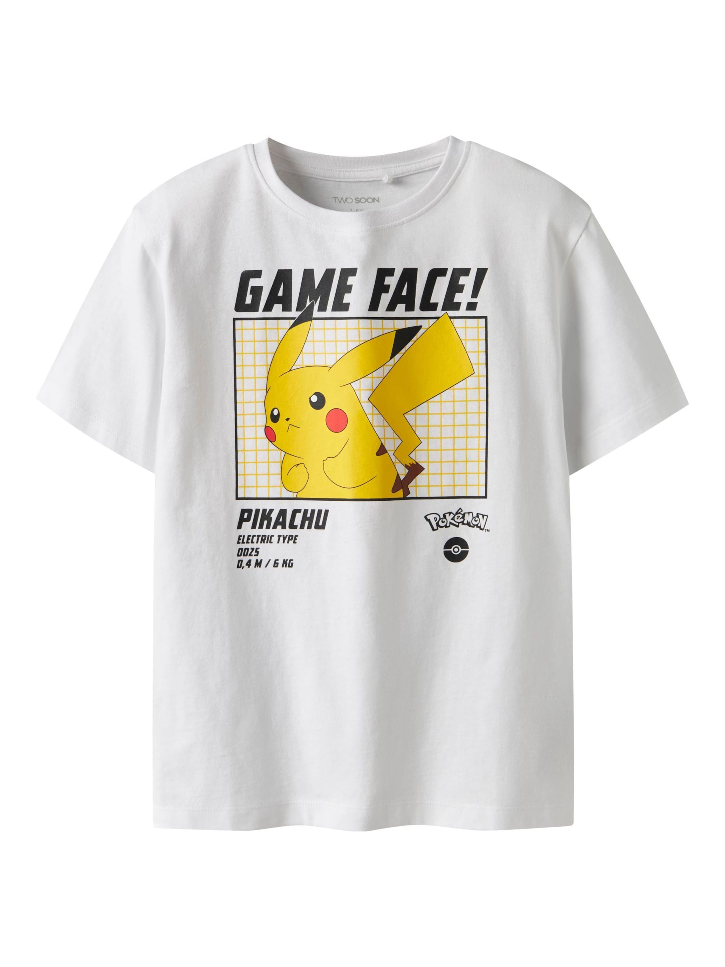 TWO SOON Särk 'Pokémon', värv valge: eest vaates